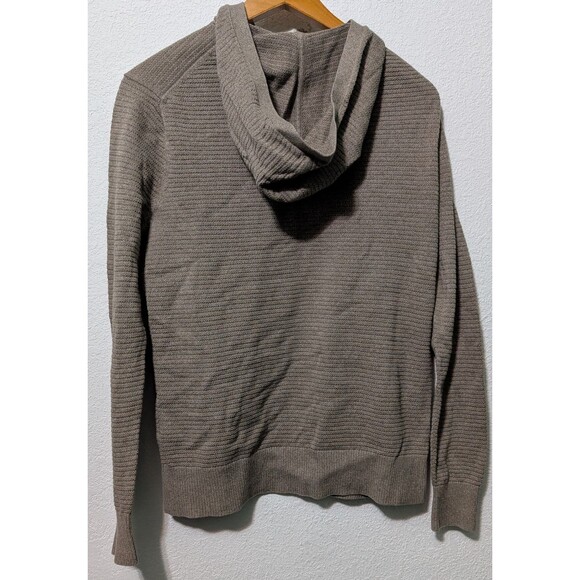 Banana Republic Sweater Mens Size M Medium Brown Hoodie 100% Cotton (568) - Picture 2 of 4